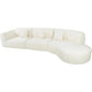 Modern Cloud Sectional Couch with Pillow