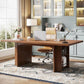 Modern Simple Thickened Wood Executive Desk