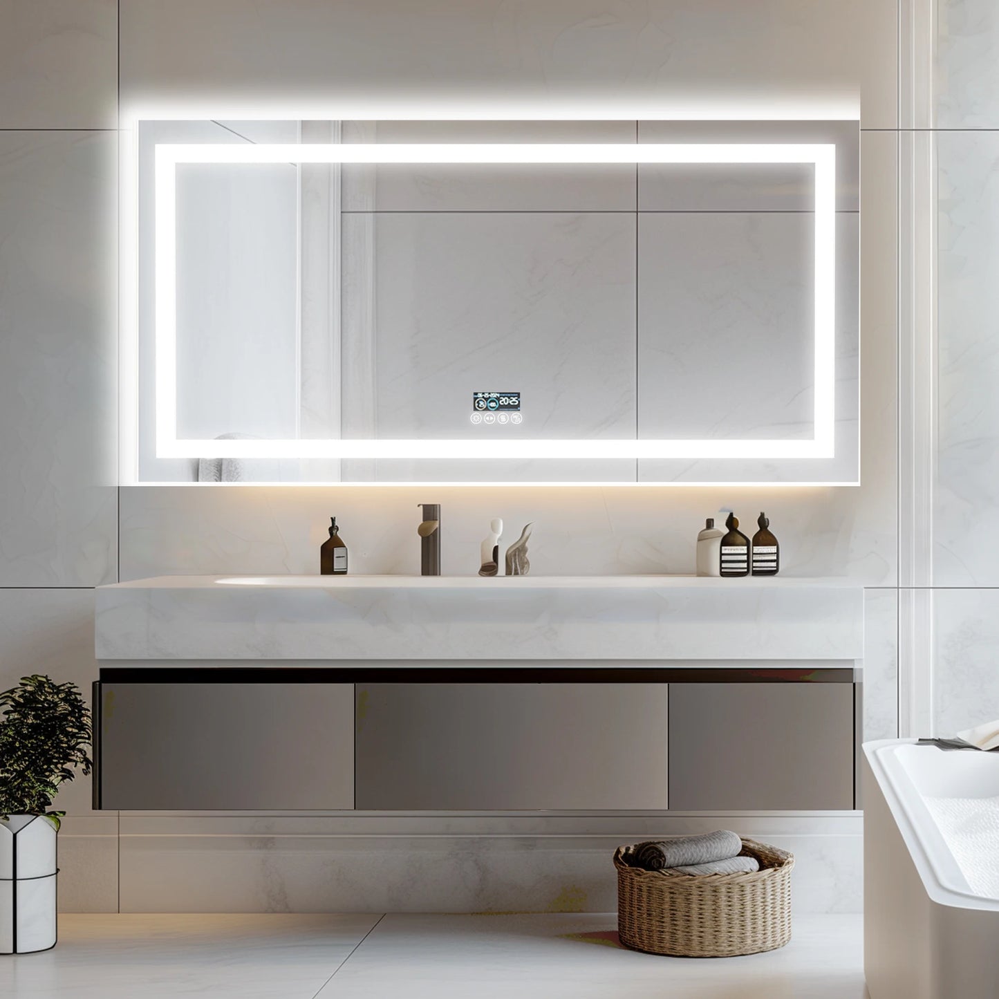 Smart Intelligent Technology Function LED Vanity Mirror