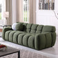 Boucle Couch with Pillow