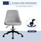 Velvet Upholstery Swivel Office Chair