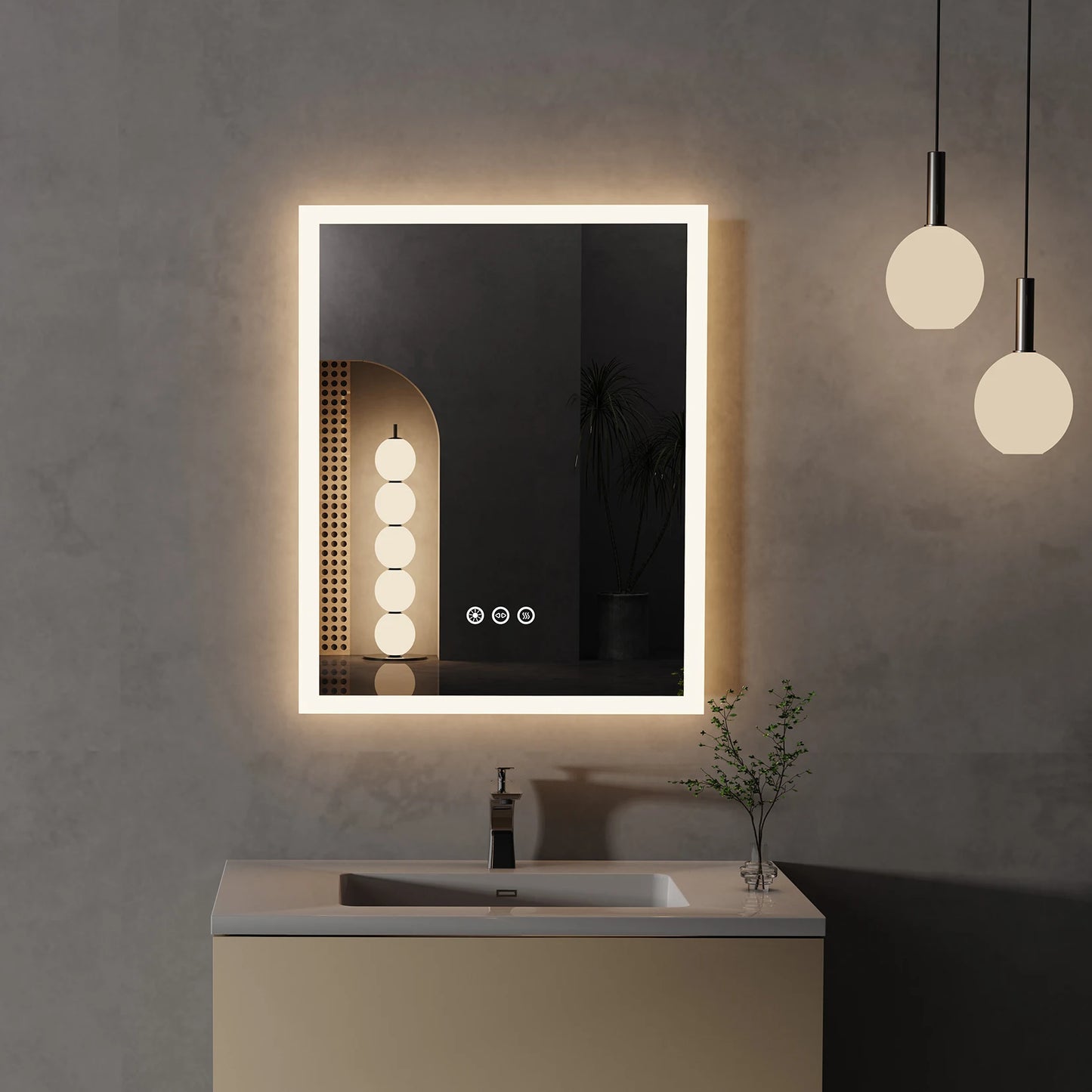 Classic and Luxury Smart Technology LED Vanity Mirror
