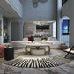 Modern Sintered Stone Marble Coffee Table with Storage Drawer