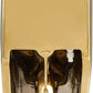 Contemporary Luxury Gold Compact One-Piece Toilet