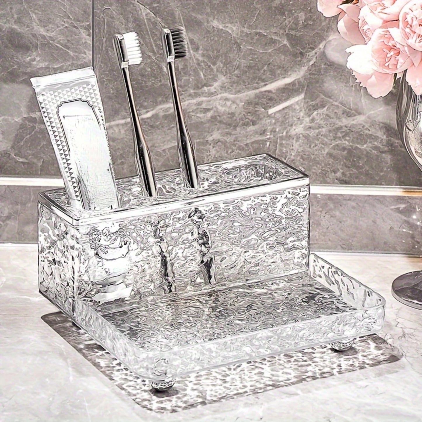 Sleek and Stylish Bathroom Essential Set