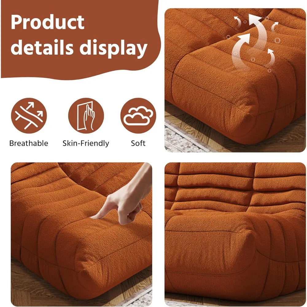 Ergonomic Bean Bag Sofa