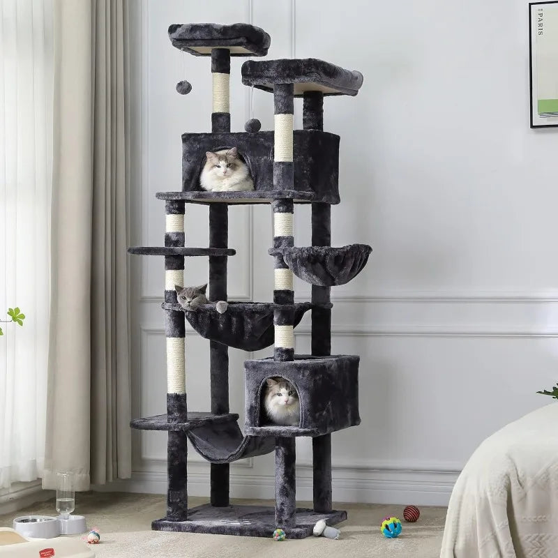 76" Cat Tree Tower