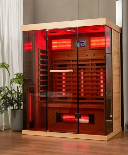 Full Spectrum Infrared Sauna with Resonance Speaker