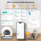 Automatic Cat Litter Box with Smart App Control and Litter Mat