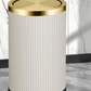 Leather / Marble Waste Bin with Lid