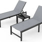 Fabric Lounge Chair Set