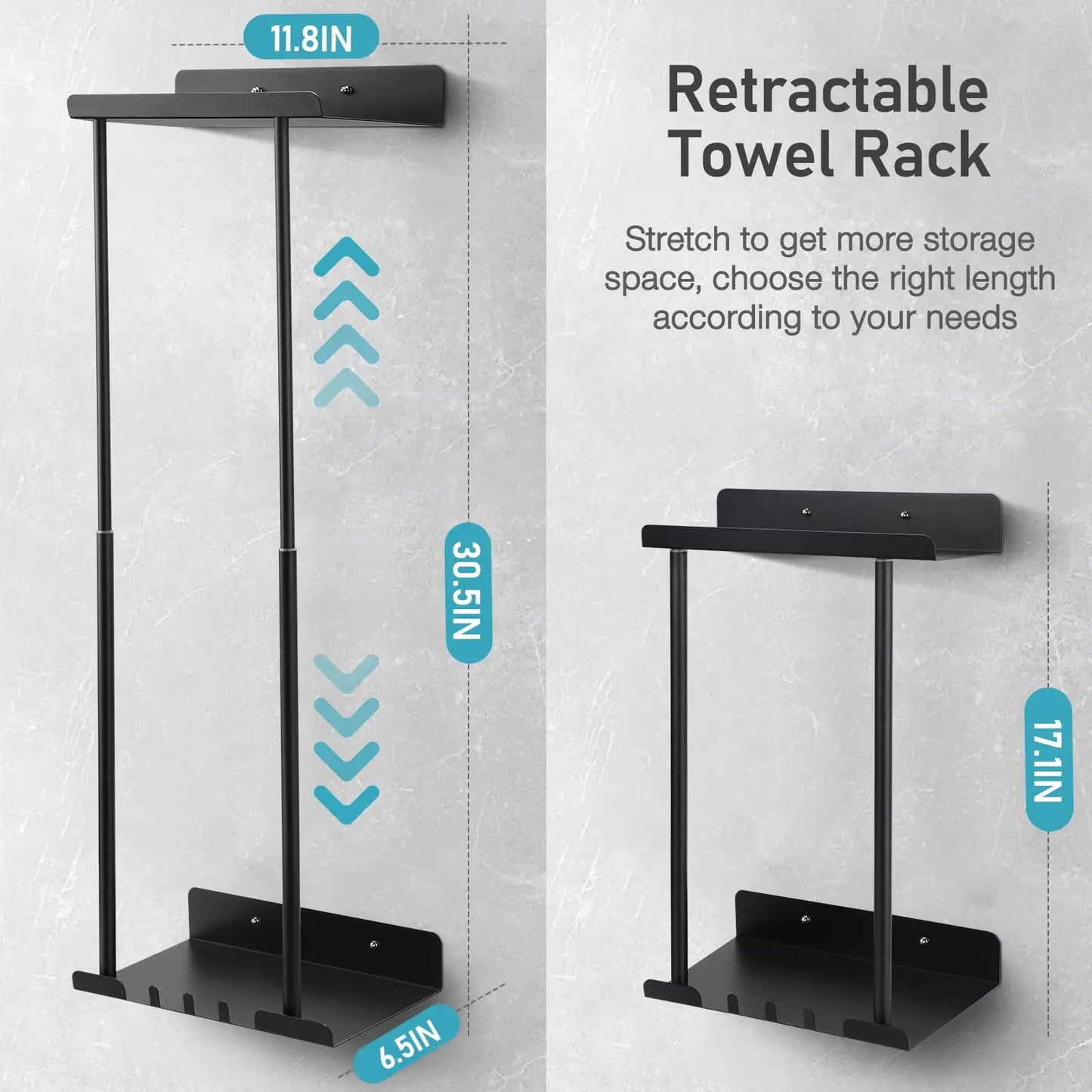 Wall Towel Rack