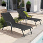 Aluminum Fabric Chaise Lounge Chair