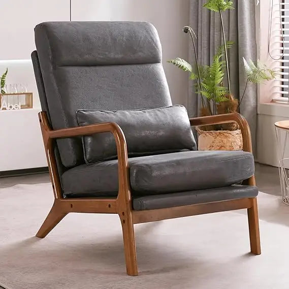 Modern Accent Chair with Pillow