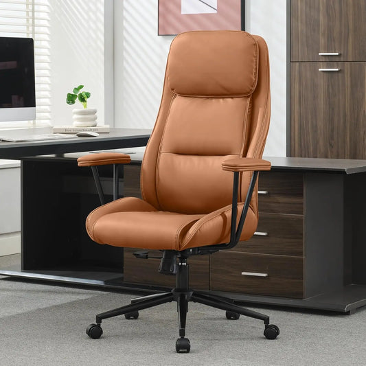 Modern Leather Executive Office Chair