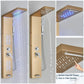 Modern Stainless Steel LED Shower Panel Full System Set