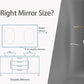 Smart LED Technology Round Mirror