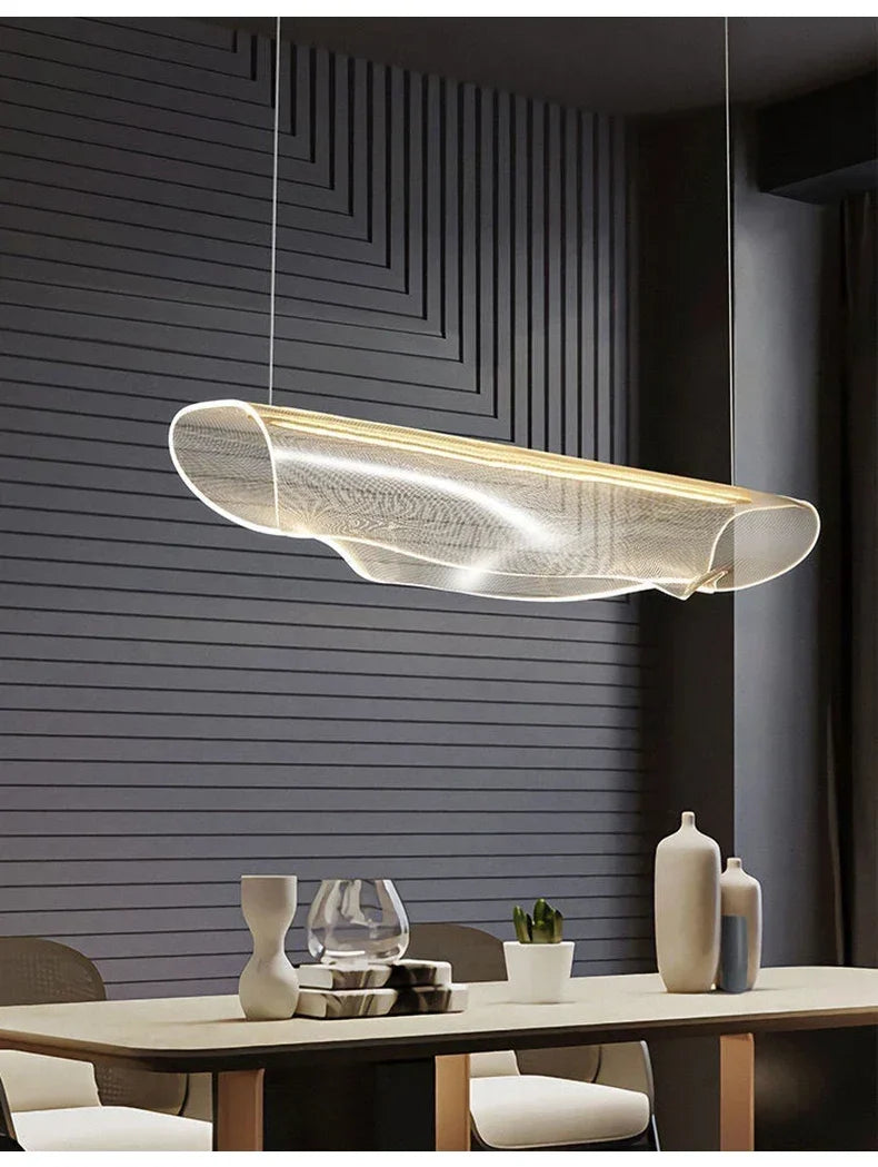 Modern Minimalist  Acrylic LED Chandelier