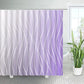 Creative Ombre Shower Curtain with Hooks