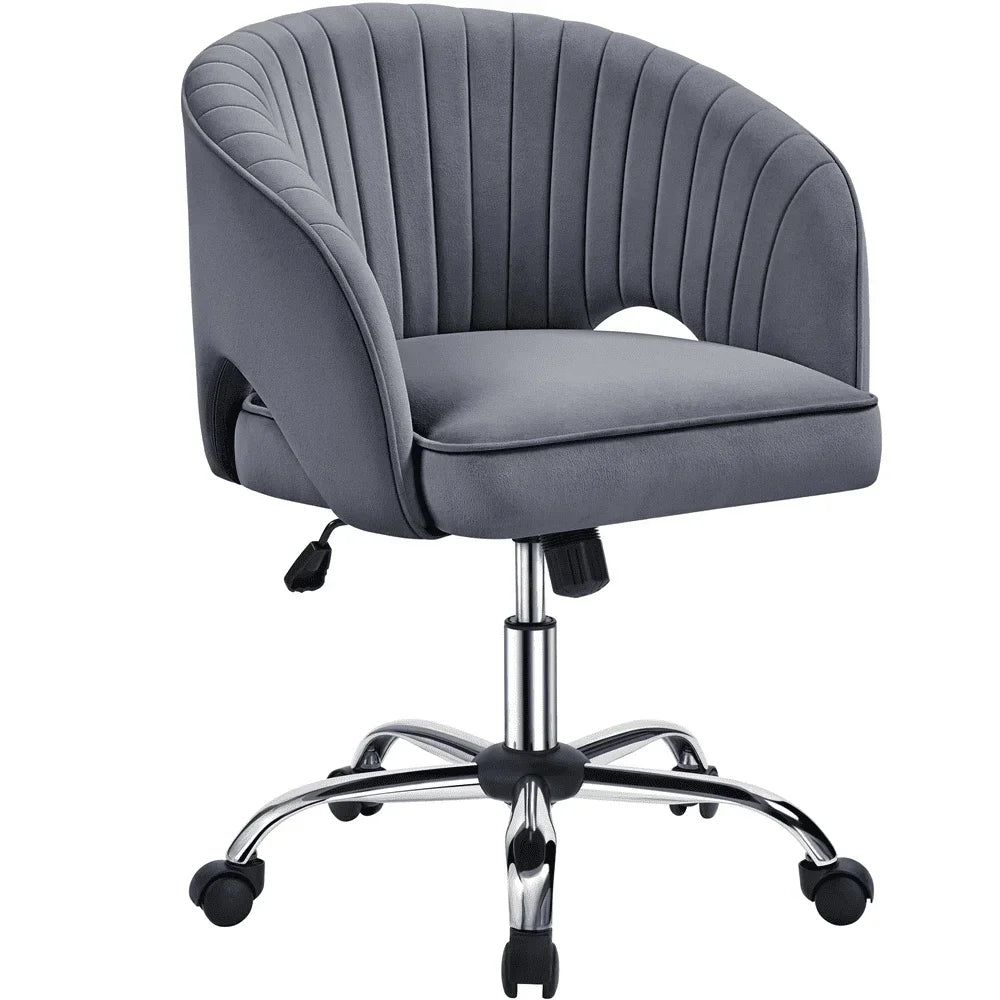 Modern Tufted Velvet Office Chair