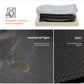 Super Soft Orthopedic Foam Bed with Cotton-padded Bolster and Removable Cover