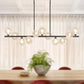 Modern Linear Bubble Chandelier