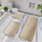 Non- Slip Microfiber Memory Foam Bath Mat Set