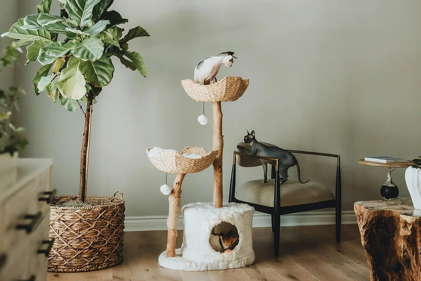 46"Mau Cat Tree Tower