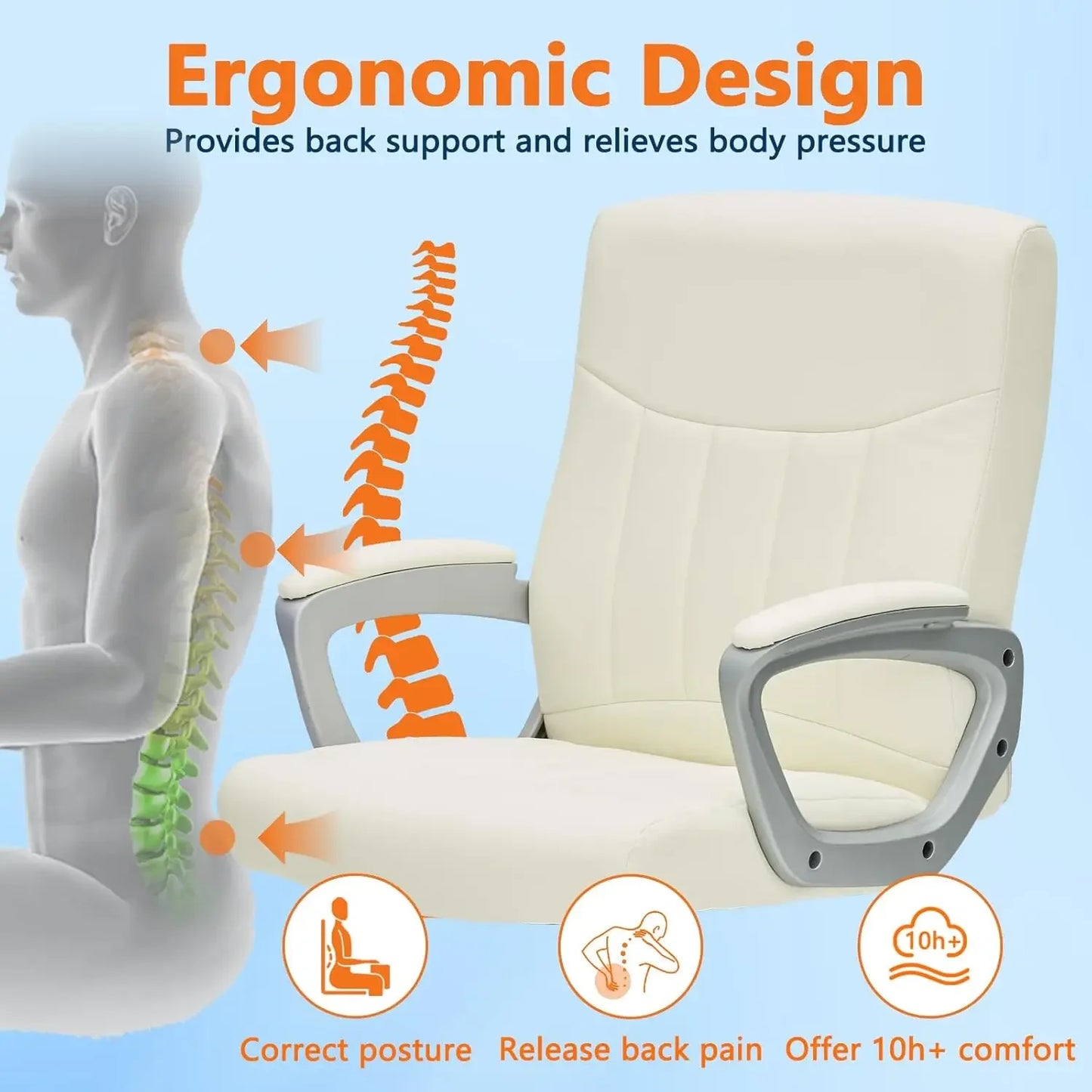Executive Mid Back Ergonomic Chair