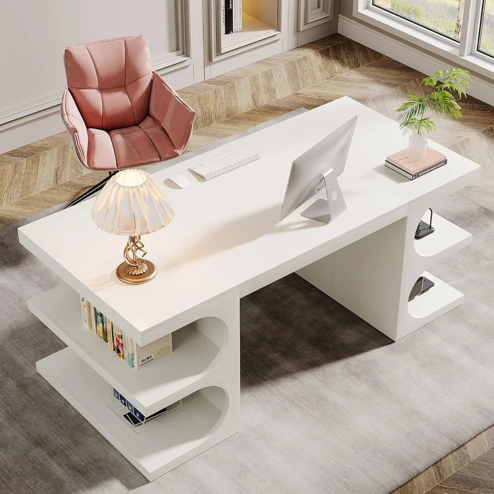 Minimalist Executive Office Desk