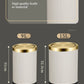Leather / Marble Waste Bin with Lid