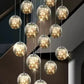Nordic Glass Bubble Ball Chandelier