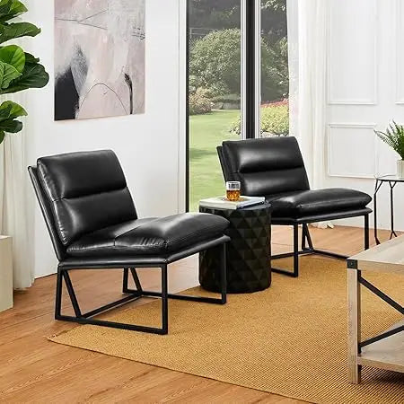 Modern Leatherette Chair