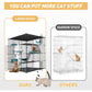 Cat Kennel Villa Playpen