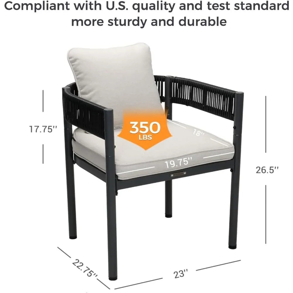 Extendable Desktop Patio Dining Set