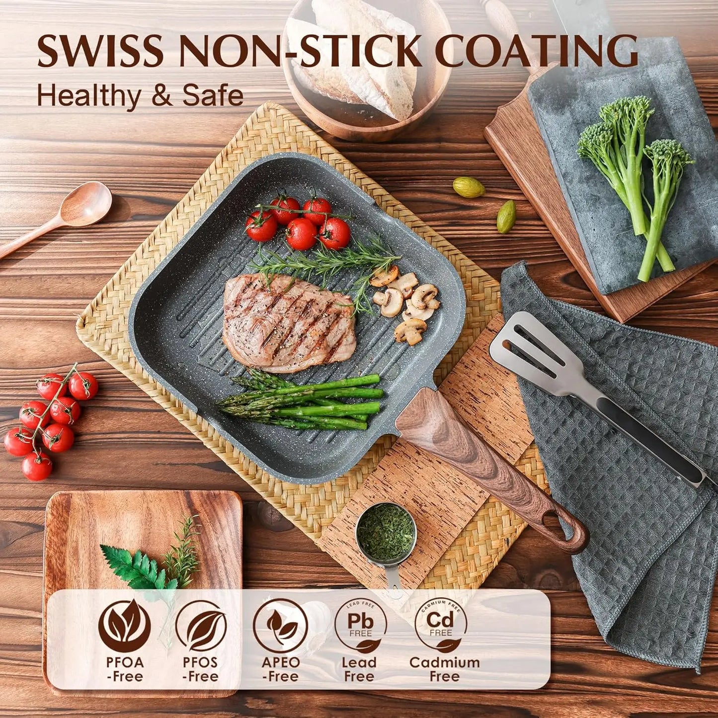 KW Nonstick Grill Pan