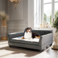 Luxurious Pet Snuggle Lounge Chair with Removable Cushion
