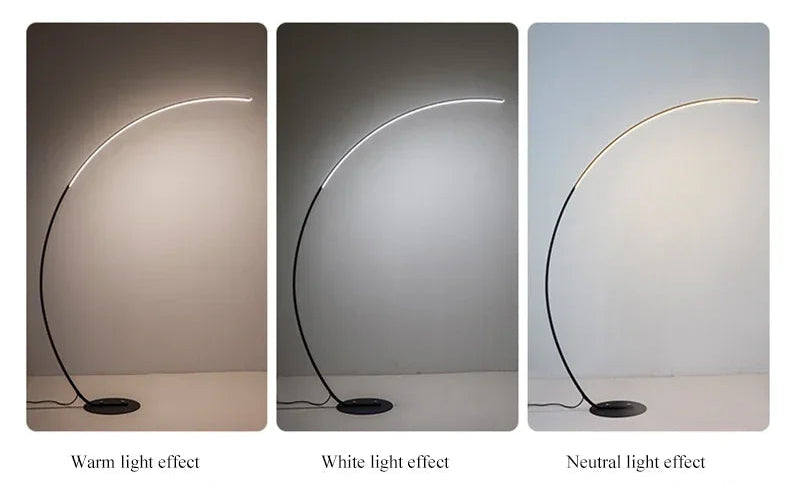 Modern LED Arc Floor Lamp