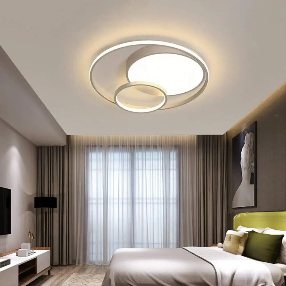 Modern 3-Rings Ceiling Light