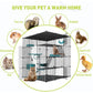 Cat Kennel Villa Playpen