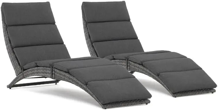 Patio Chaise Lounge Chairs with Cushion