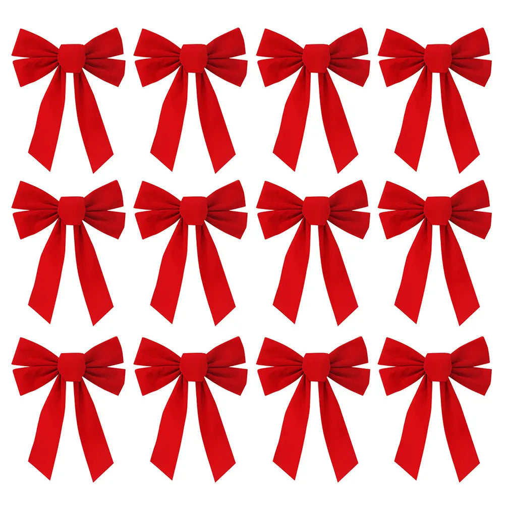 Red Ribbon Bows