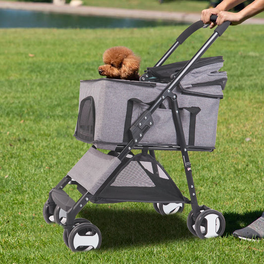 Small-Medium 4-in-1 Pet Stroller
