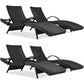 Wicker Chaise Lounge Chairs