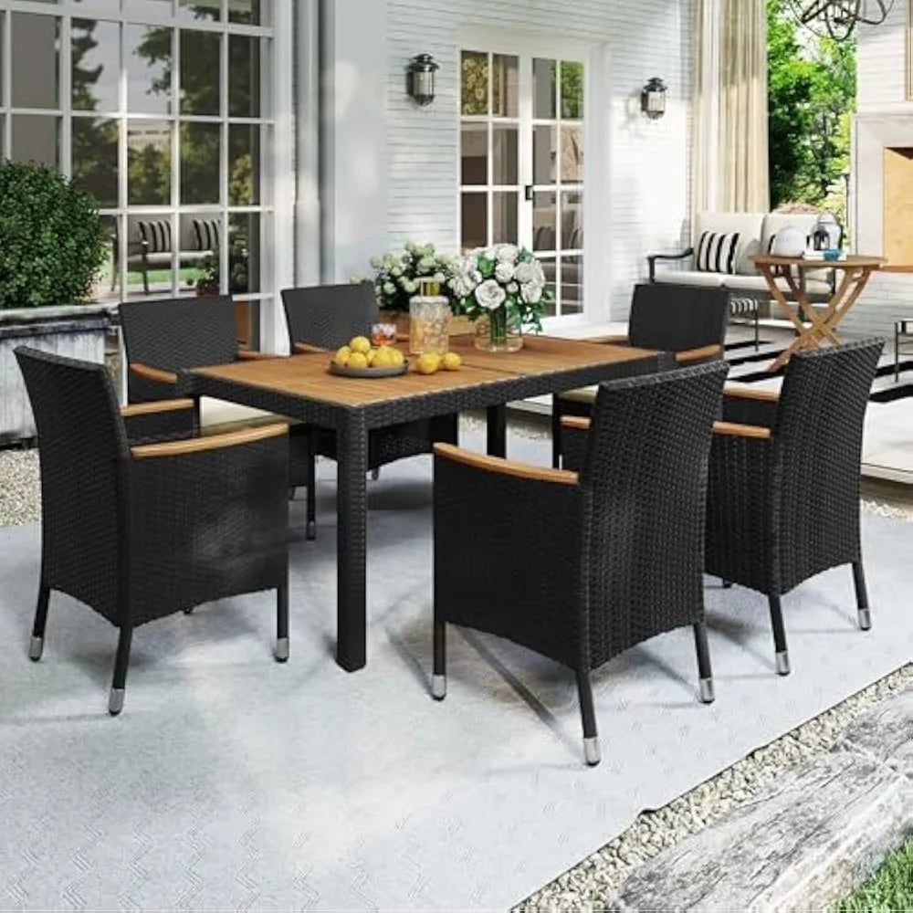 Rattan Outdoor Dining Set