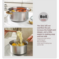 Non-Stick Stainless Steel Cookware Set