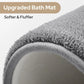 Premium Thick Microfiber Non-Slip Bath Mat, 4 Piece Set