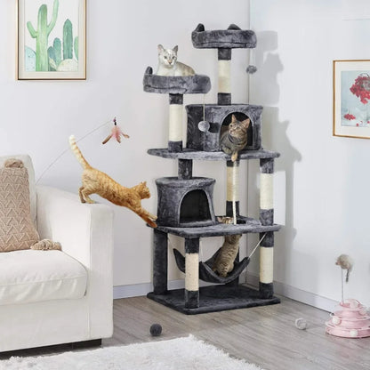 62"Cat Tree Tower