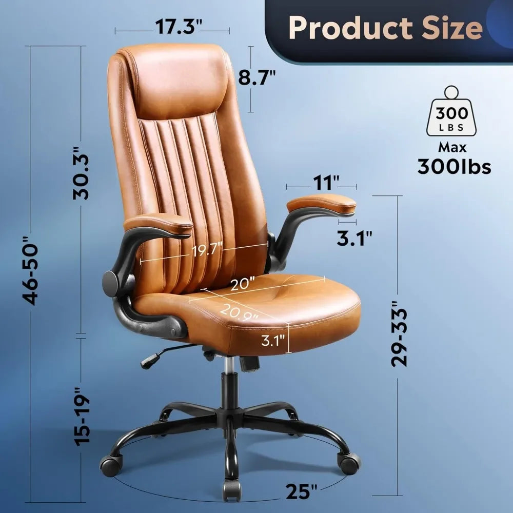 S-Shaped Ergonomic Desk Chair