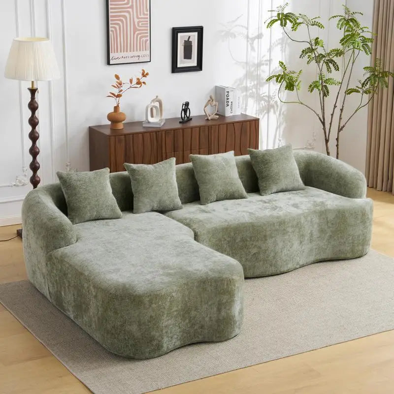 Modular Chenille Couch
